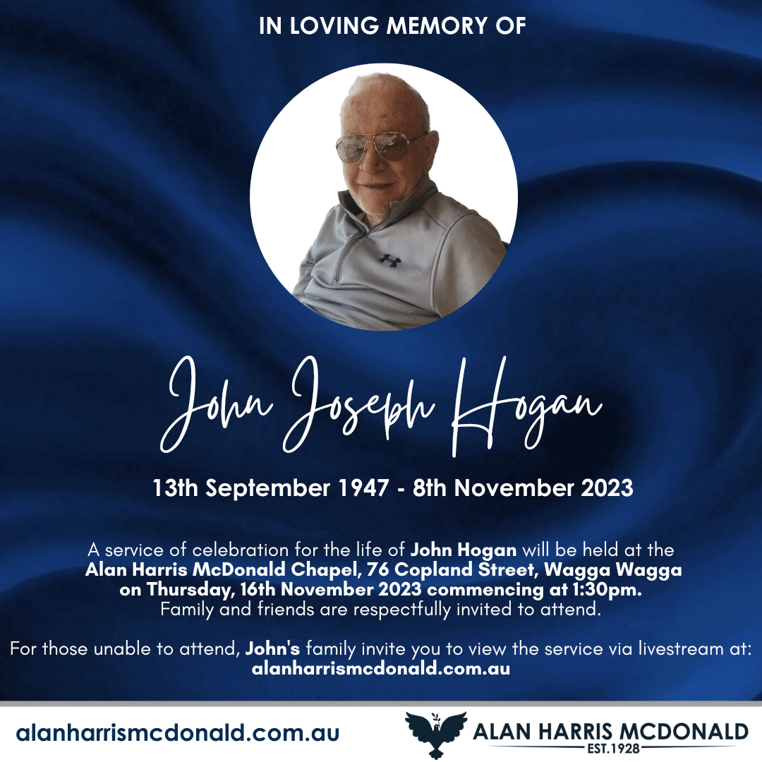 John Joseph Hogan Alan Harris McDonald