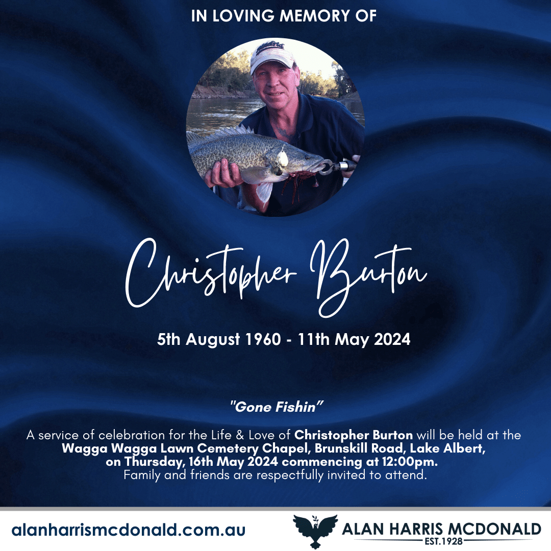 Christopher Burton Alan Harris McDonald