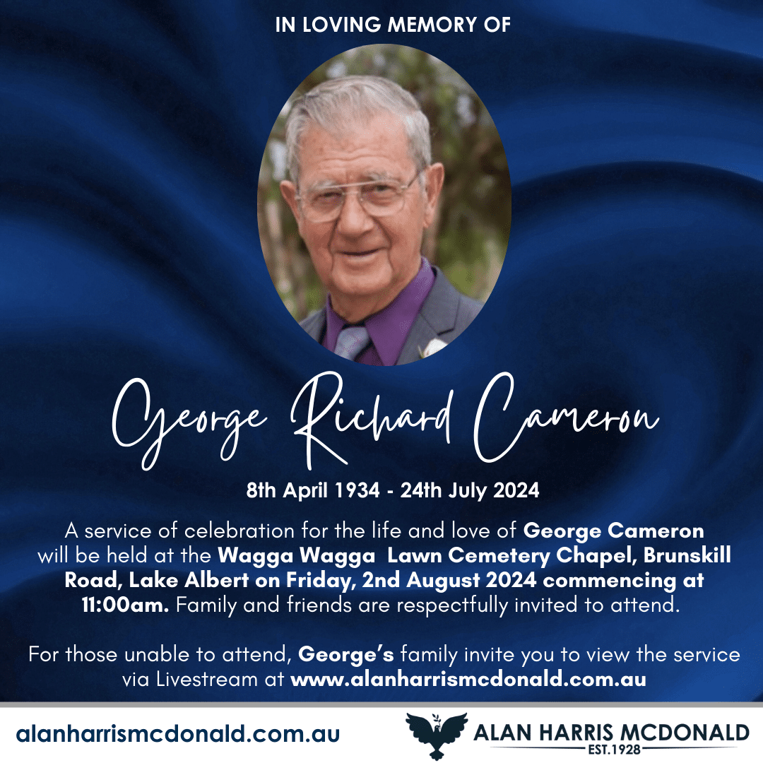 George Cameron Alan Harris McDonald